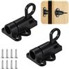 Sztqqing 2 chiavistelli automatici per porta, chiusura automatica, chiusura a molla, con viti per finestre, porte, cancelli da giardino, gabbie per animali, ecc