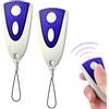 RENGOGA 2 pezzi Telecomando di Ricambio per Porta Del Garage compatibile con Novoferm Novotron 502 MAX43-2 Novotron 512 MIX43-2 433,92MHz