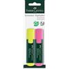 Faber-Castell 254892- Blister 2 Textliner 48 - Giallo/Rosa
