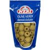 Neri Sottoli - Olive Verdi Denocciolate - Ideali come Condimento per Primi e Secondi piatti, Insalate e come Antipasto - Sapore Delicato e Gustoso - confezione da 185 g