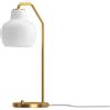 Louis Poulsen - Lampada da tavolo VL - Bianco - Ottone lucido - Designer Vilhelm Lauritzen