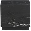 La Forma Tavolino da appoggio Sorein in marmo nero 40 x 40 cm