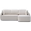 La Forma Divano letto Laira 3 posti in ciniglia écru con chaise longue destra 246 cm FSC Mix Credit