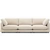 La Forma Divano Gala 4 posti in ciniglia beige FSC Mix Credit 300 cm