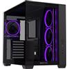 Asus case a32 plus argb, vetro temperato, nero