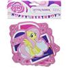 Amscan International- Happy Birthday-My Little Pony Rainbow Ghirlanda, Multicolore, 22,5 x 18 x 0,5 cm, 998472