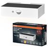 OSRAM Sensore ENDURA STYLE BRICKLUME, luce solare, 3 W, 300 lm, bianco, illuminazione indiretta, rilevatore di movimento, sensore di luce diurna, classe di protezione IP65, temperatura di colore 3.000