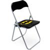 Excelsa DC comics sedia Batman nero richiudibile imbottita cod.63645