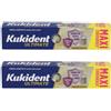 Kukident Ultimate Barriera Anti-Cibo Sapore Neutro 2 x 57g Bipacco