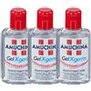 AMUCHINA® Gel X-Germ Disinfettante Mani Set da 3 3x80 ml