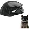 Rakiuty Batcat Mask,Maschera Bat per Gatto,3D Maschera per Gatti di Halloween,per Decorazione Della Festa di Halloween (11cm)