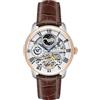 Thomas Earnshaw Longitude ES-8006-08, Orologio da Polso Analogico da Uomo, Cinturino in Pelle, Colore Marrone