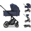 OSANN Duo Carrozzina e Passeggino Reversibile Leggero JUNTOS - COBALT BLUE