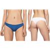 Mediawave Store F6247 Pack di 12 slip in cotone modello brasiliana intimo donna ass. COLOR S/M