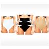 Mediawave Store Panciera Vita Alta Slip Culotte Donna Guaina Contenitiva Modellante in Cotone L Bianco