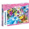 Mediawave Store Puzzle Disney Princess 270910 con 4 principesse 48,5x33,5 cm 104 pz Clementoni