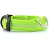 Mediawave Store Collare regolabile luminoso a led per cani e gatti vari colori e misure Verde XL