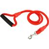 Mediawave Store Guinzaglio a corda ART 0084 cani taglia piccola e media 114 cm con moschettone Rosso