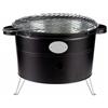 Mediawave Store Barbecue a Carbonella da Tavolo Tondo 35cm con Griglia Portatile da Campeggio