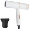 Mediawave Store Asciugacapelli Professionale a Bassa Rumorosità 2000W Asciuga in 3-5 Minuti Bianco