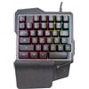 Mediawave Store Tastiera Gaming 35 Tasti Retroilluminata Tastiera Gioco Meccanica Professionale