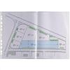 Favorit 100460069 - Buste a Foratura Universale 25 Buste, 42 x 30 cm, Trasparente