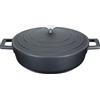 Master Class MasterClass Cast Aluminium 4L Shallow Casserole Dish with Lid