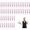 AAABOX Sommelier Professionale 3 in 1: Cavatappi, Apribottiglie Vino e Lama Corta Capsule - A Leva in Acciaio Inox (24, Rosa)