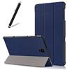 Artfeel Cover per Samsung Galaxy Tab A 10.5 (2018) T590/T595,Sottile Leggero Pelle Smart Supporto Custodia con Auto Sveglia/Sonno,Slim Flip Folio Magnetico Tablet Caso,Blu Scuro