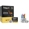 Caffè Toraldo 300 CIALDE filtro carta ese 44 mm Caffè Toraldo MISCELA DEK + KIT ACCESSORI