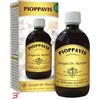 DR.GIORGINI SER-VIS SRL PIOPPAVIS LIQUIDO ANALCOOLICO 500 ML
