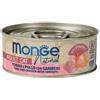 Monge Cat Natural Tonno e Pollo con Gamberi Lattina 80gr
