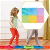 6x Tappetini da gioco con puzzle sensoriale per massaggi, giochi per bambini
