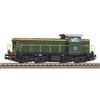 Piko 52452 Piko Expert D141 1005 Verde fasce gialle, corrimani senza battipiede SOUND