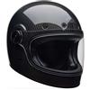 Bell Casco Moto Integrale Custom Bell BULLITT GT CARBON Nero Luci