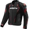 Seventy Giubbotto Moto Seventy Degrees SD-JL24 SPOILER Nero Rosso