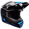 Bell Casco Moto Cross Enduro Bell Moto-10 Spherical STRIKE Blu