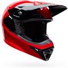 Bell Casco Moto Cross Enduro Bell MX-10 Mips WAVE Rosso Nero