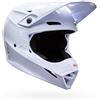 Bell Casco Moto Cross Enduro Bell MX-10 Mips SOLID Bianco