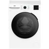 Beko b300 BMWUR8147EC: Lavatrice 8kg, classe A-10%, 1400giri, linea estetica NX, motore inverter, Display Touch, colore Bianco, oblò Nero, tecnologia