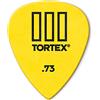 Jim Dunlop Dunlop Tortex T3 - Punta Affilata Per Chitarra Confezione Da 12 .73 Mm