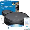 Tapo RV20 MAX Robot Aspirapolvere Lavapavimenti con Mappatura, Aspirazione 5300Pa, Navigazione LiDAR MagSlim, Zone No-Go e Muri Virtuali, Design Ultra Compatto 83mm, Controllo APP&Alexa