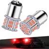 Bsxywa P21/5W 1157 Bay15d 12V 24V LED Rosso Freno Lampadine, Alta e Bassa Luminosità, Per Luci di Stop, luce Freno/Parcheggio/Luci di Posizione., Non per l'uso su imbarcazioni. (2 Pezzi)