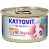 Kattovit Gatto PatÃ¨ Renal Pollo lattina 85 gr