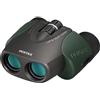 PENTAX UP 8-16x21 Green Binoculars Zoom Compact BAK4 Prism Concert Sports 61963