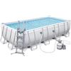 Bestway 56466 Piscina Steel Rettangolare Filtro J3 549x274x122 cm