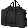DSDCDJ Borsa da viaggio extra grande, espandibile, impermeabile, con manici rinforzati, pieghevole, per viaggi, campeggio, sport e traslochi, 60 x 25,4 x 50 cm