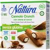 EUROFOOD SpA NATTURA CANNOLO CRUNCH CON CREMA AL COCCO BIO 5 PEZZI DA 25 G