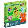 DJECO - Giochi d'azione e riflessiGiochi educativiDJECOGioco Little Action, Multicolore, Small (15)