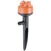 CLABER - VARIO-JET IRRIGATORE STATICO MULTIFUNZIONE GETTO PIOGGIA NATURALE 8662